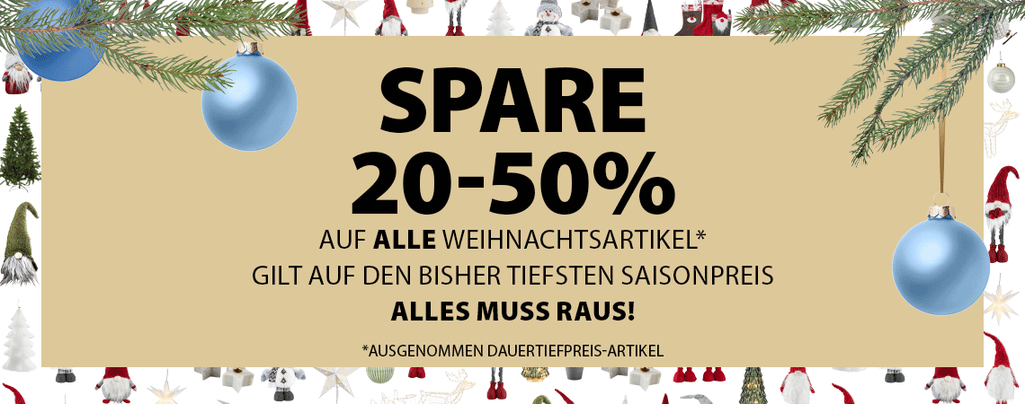 Weihnachsausverkauf