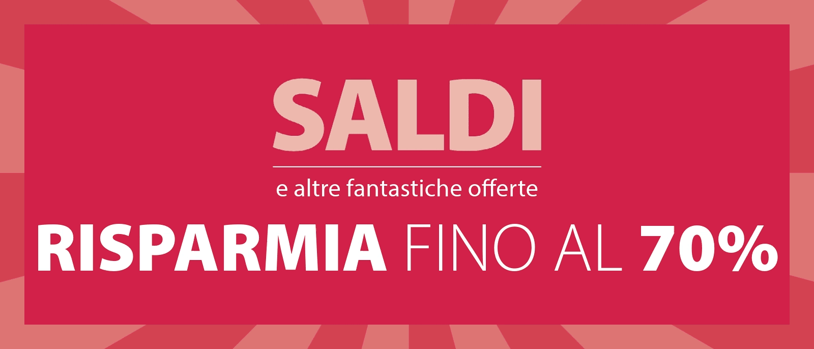 Saldi estivi 2025 Saldi