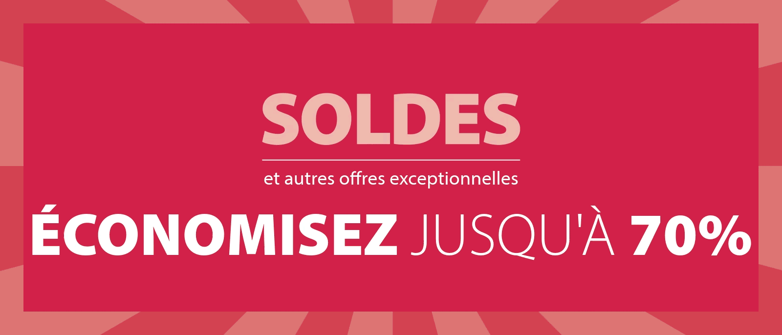 Soldes Soldes d'été 2025