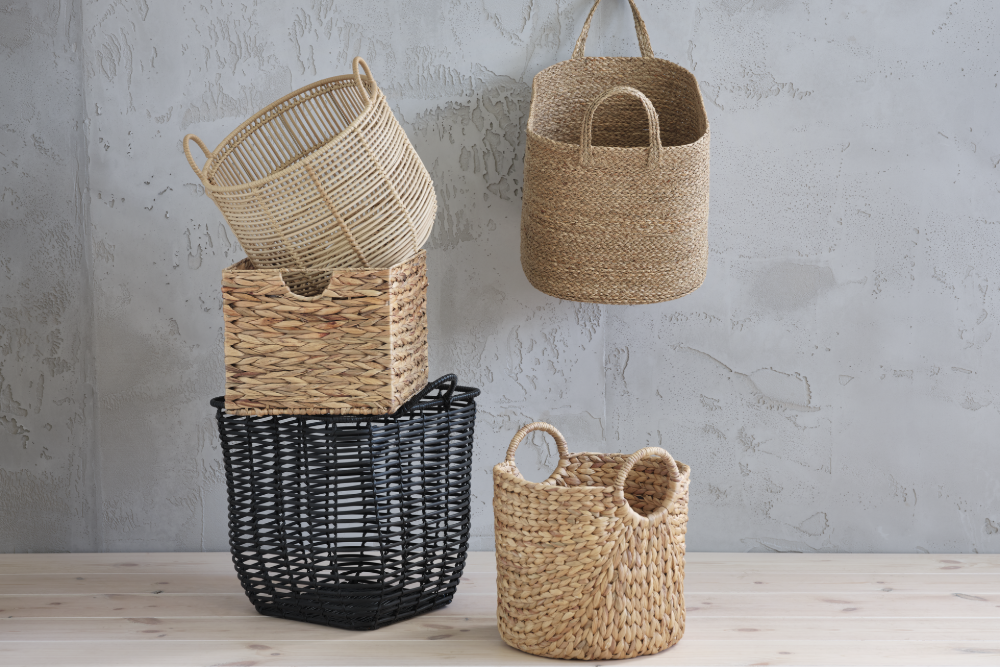 30-60% su molti cesti decorativi