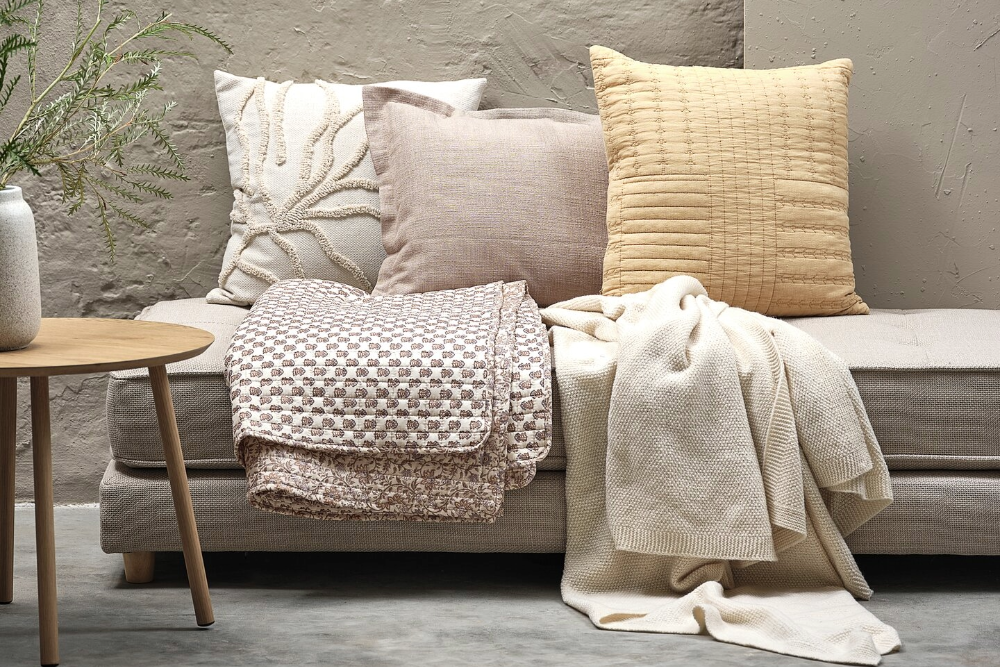 30-60% sur de nombreux textiles d'intérieur
