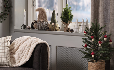 Décor de Noël scandinave inspiré de la nature