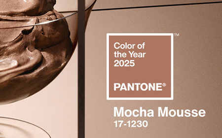 Moka mousse: Colore dell’anno 2025