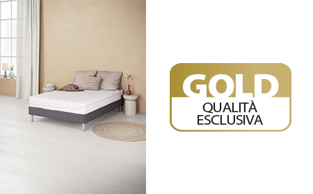 Prova un materasso GOLD e prenditi 100 notti per dormirci sopra