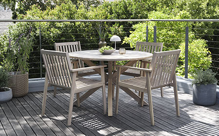 Les avantages d'une table ronde dans votre jardin