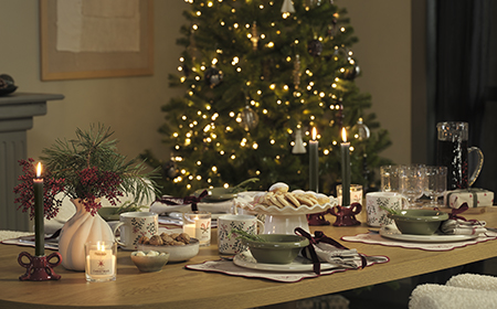 Gemütliche Ideen für den Weihnachtstisch