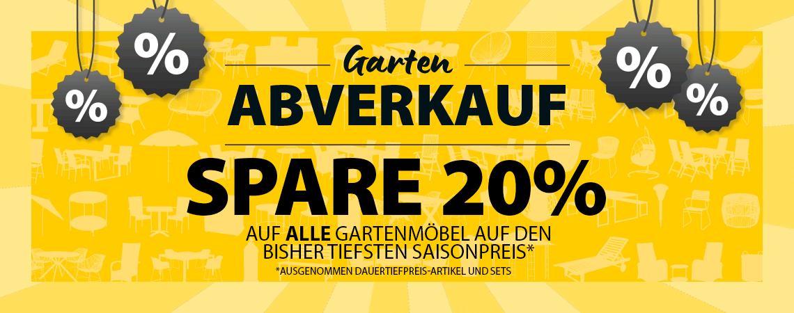 Garten Abverkauf