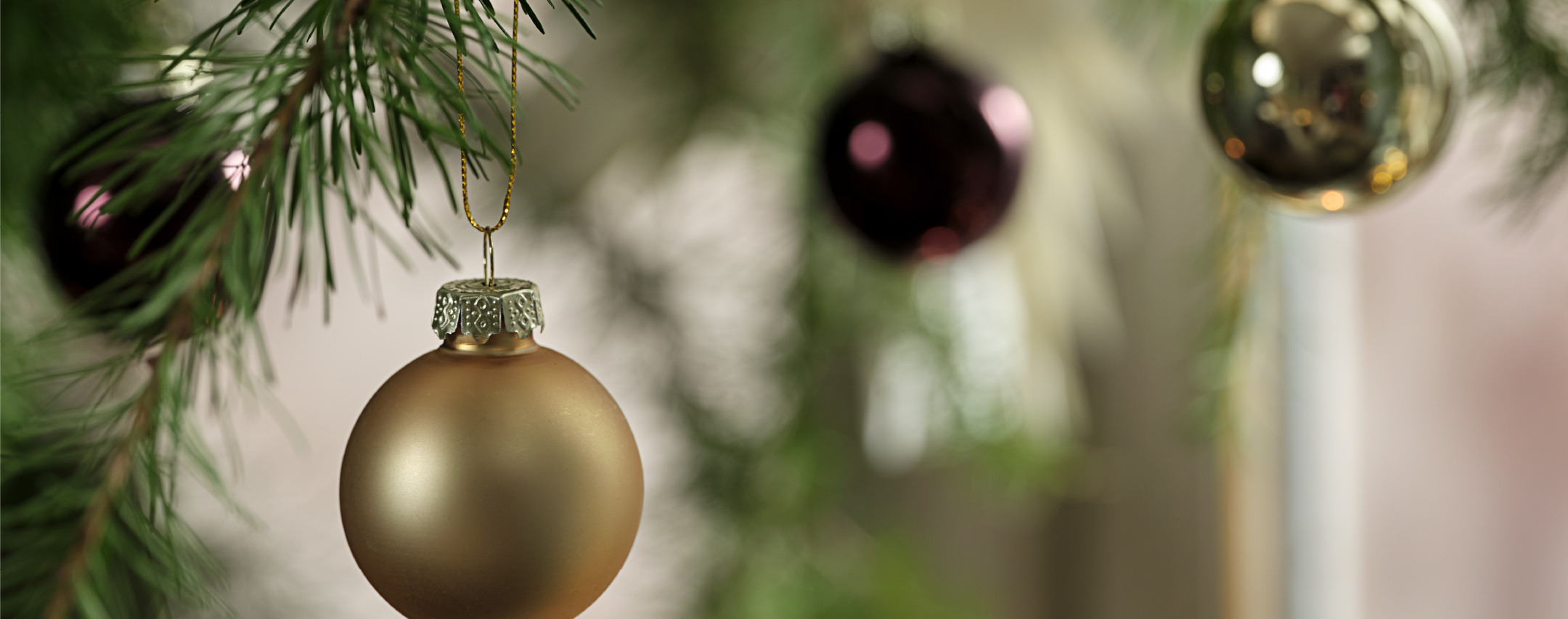 Albero di Natale con palline