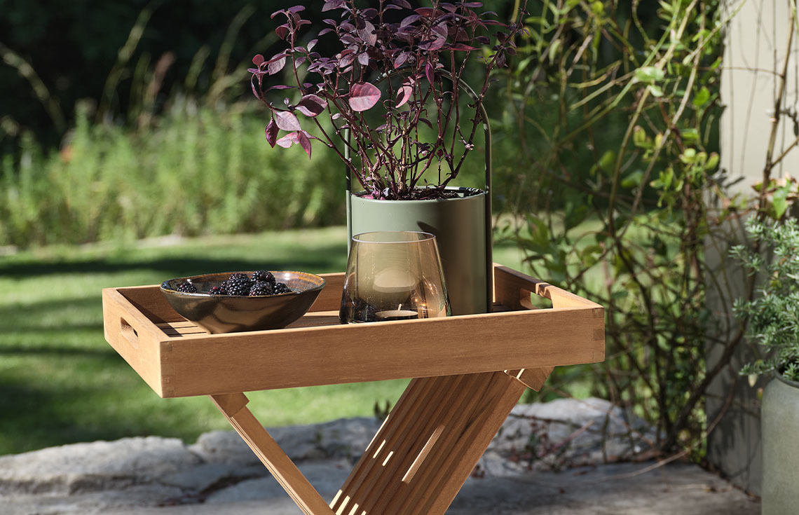 Table de jardin en teck massif