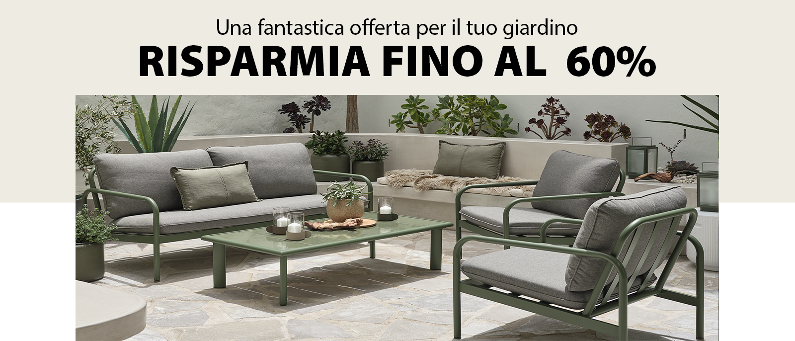 Una fantastica offerta per il tuo giardino