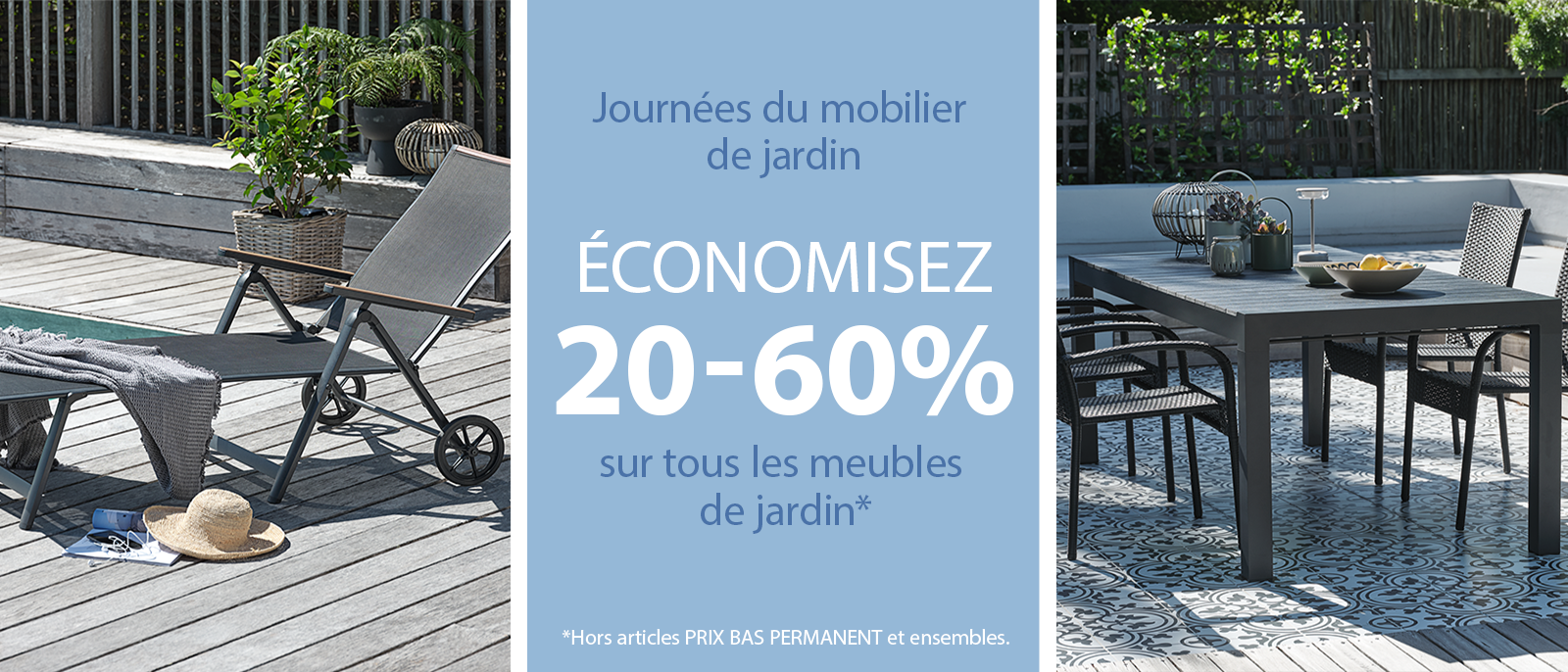 Journées du mobilier de jardin Journées du mobilier de jardin