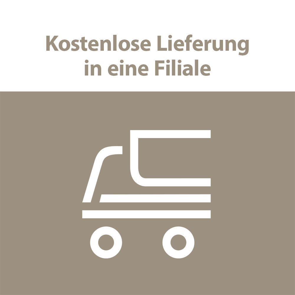 Kostenlose Lieferung in eine Filiale