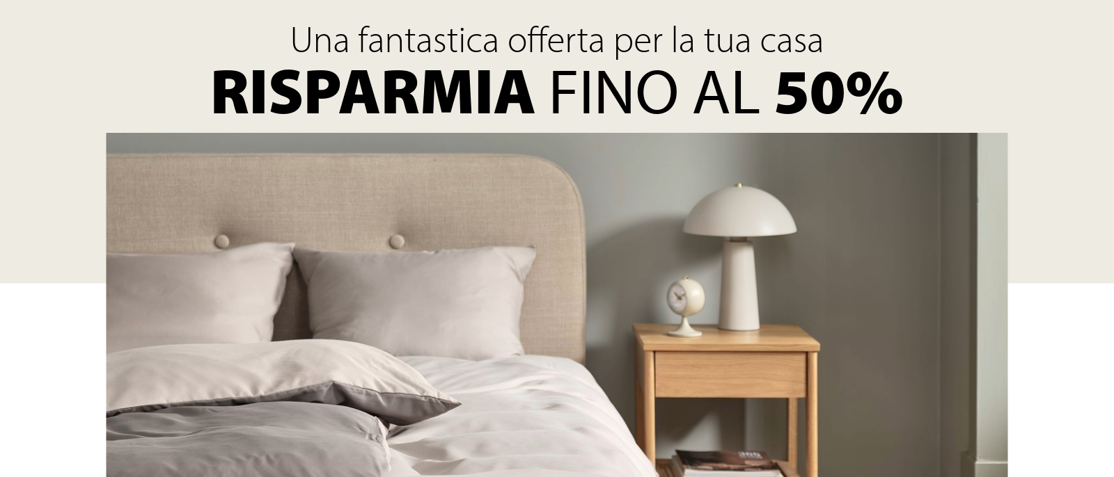 Una fantastica offerta per la tua casa Una fantastica offerta per la tua casa