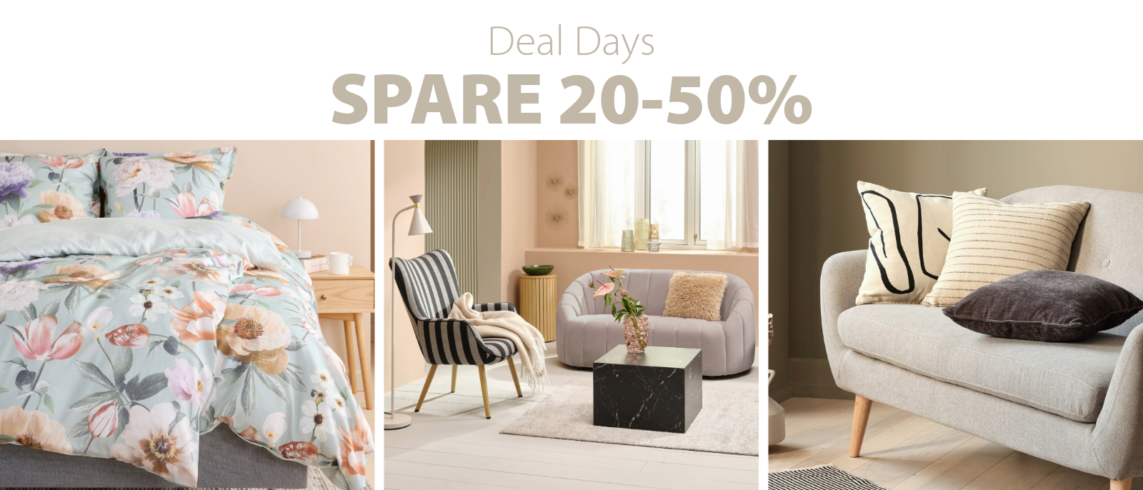 Deal Days Spare 20-50%