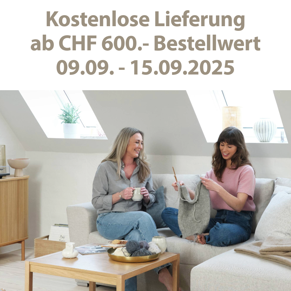 Kostenlose Lieferung ab CHF 600.-