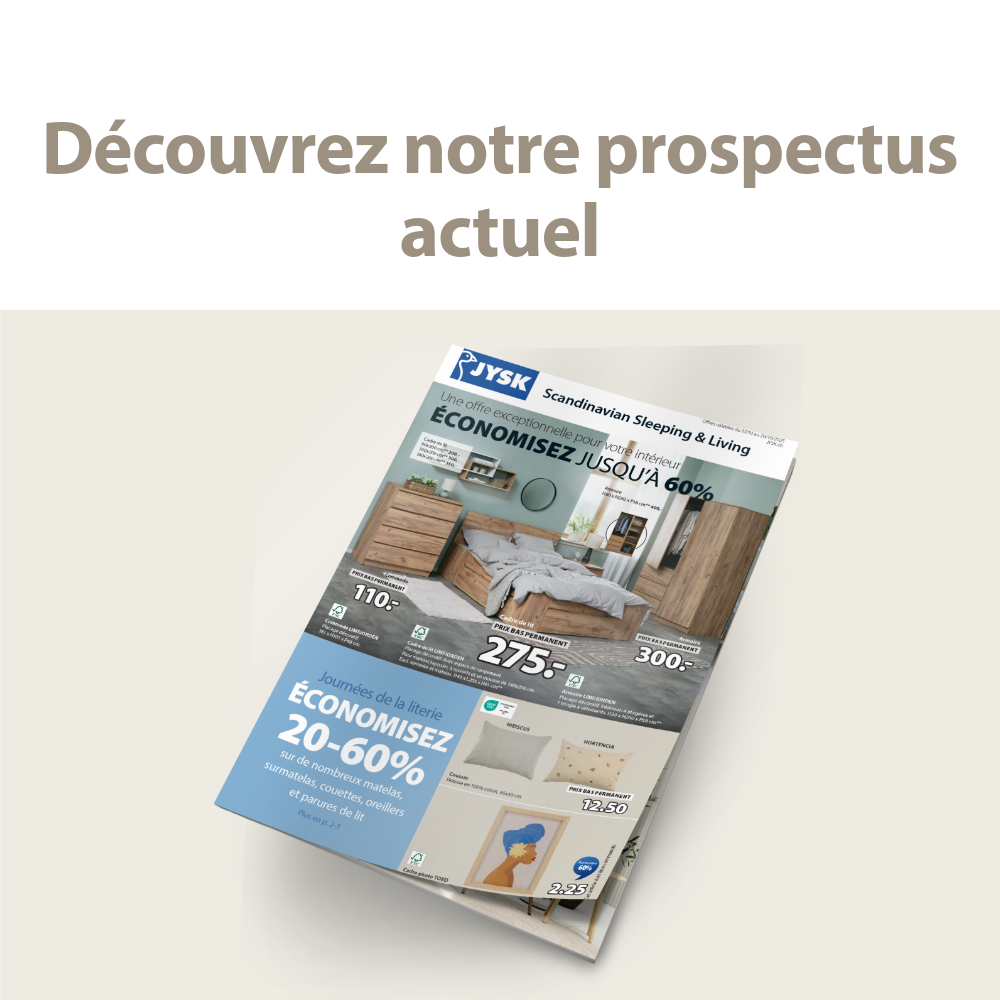 Prospectus actuel