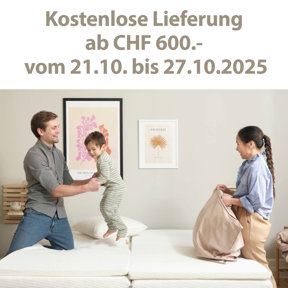 Kostenlose Lieferung ab CHF 600.-