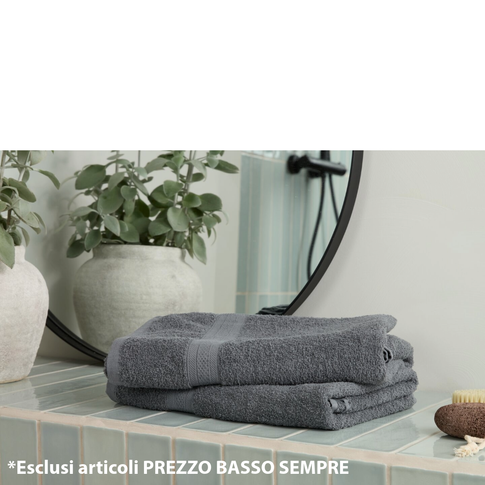 Risparmia 30-50% su tutti gli asciugamani 