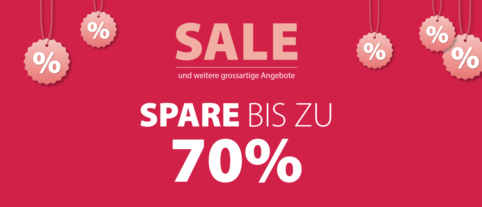 SALE Spare bis zu 70% SALE Spare bis zu 70%