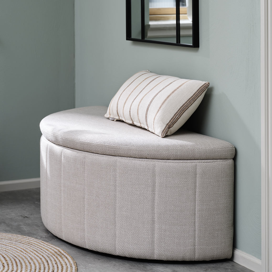 Banc d’entrée clair