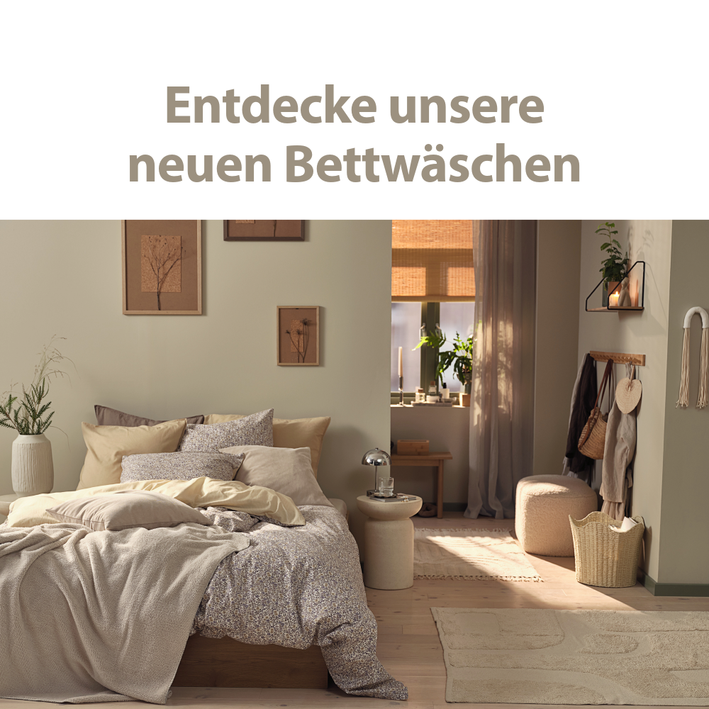 Entdecke unsere neuen Bettwäschen