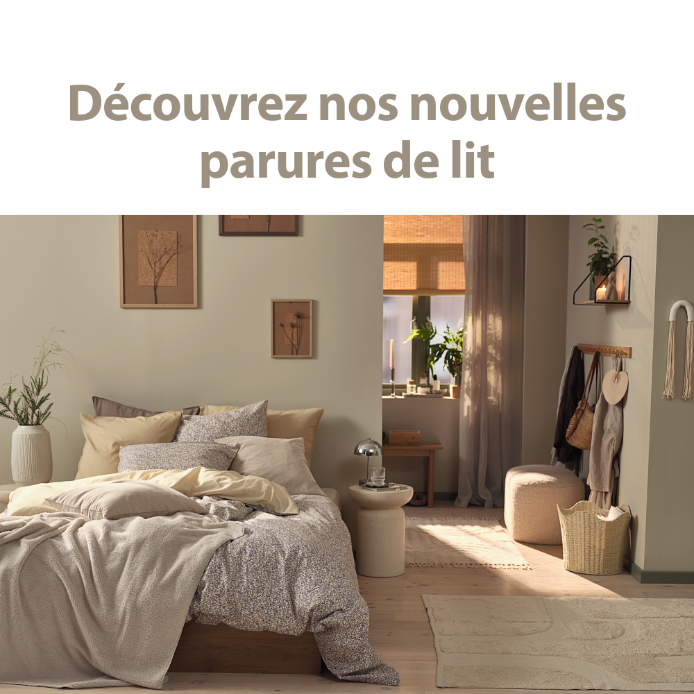 Nouvelles parures de lit