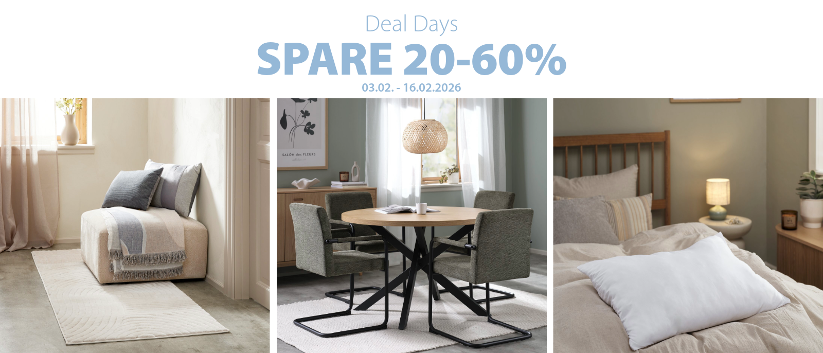 Deal Days Spare 20-60%