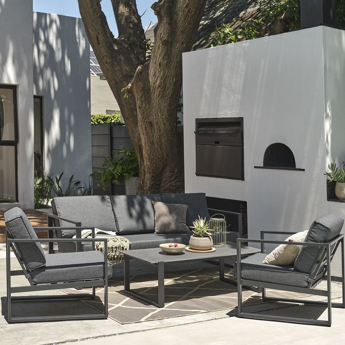 Set lounge VONGE nero