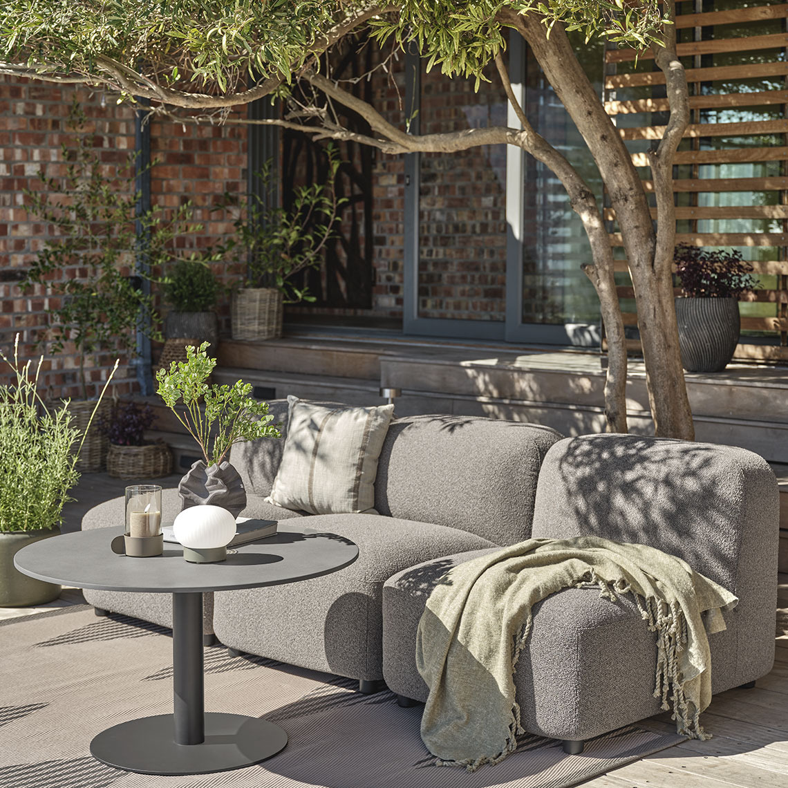 Modulares Lounge-Sofa aus schnelltrocknendem Material