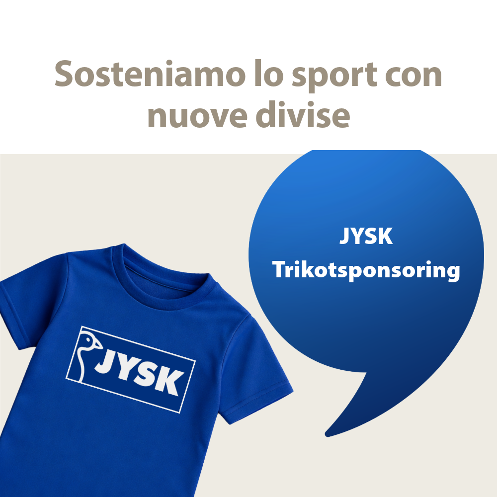 JYSK Trikotsponsoring - it