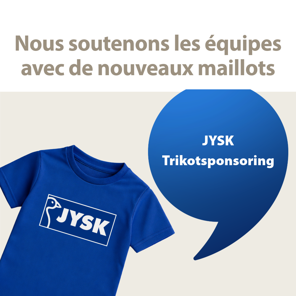 JYSK Trikotsponsoring - fr