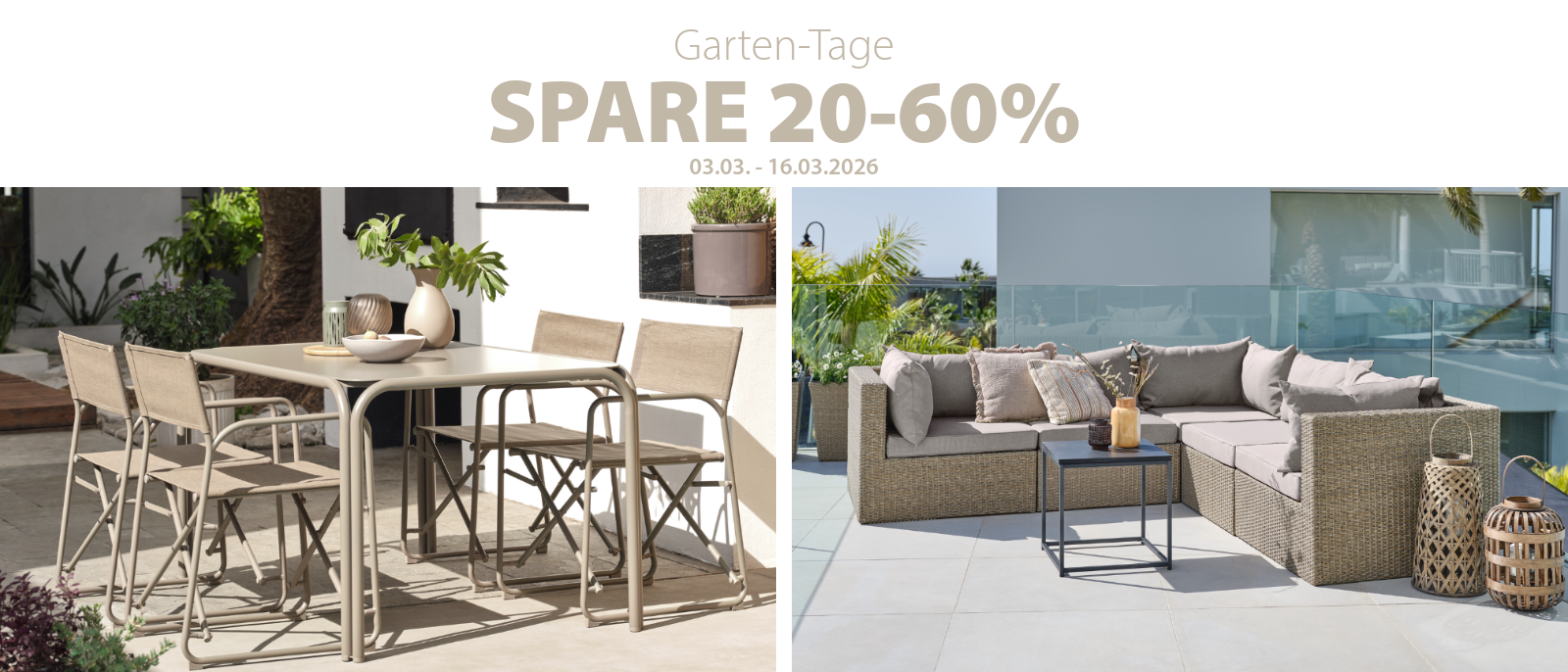 Garten-Tage: Spare 20-60% auf viele Gartenartikel