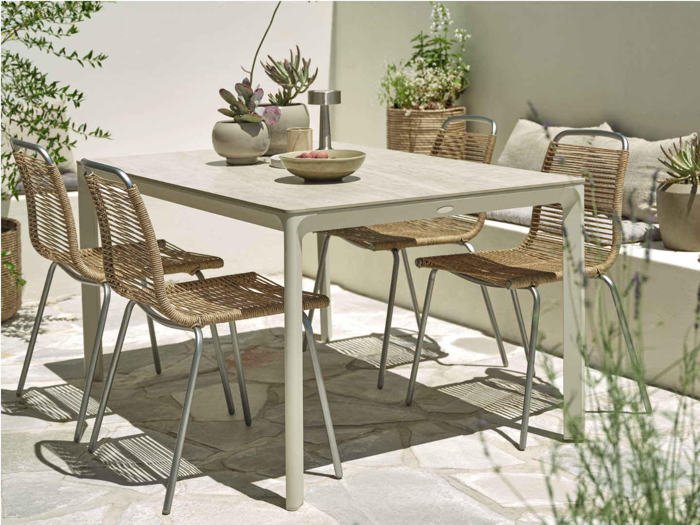 KUMLA Gartentisch und MIDDAGSBERGET Stühle