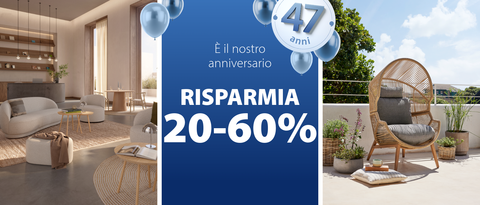 È il nostro anniversario - risparmia 20-60% È il nostro anniversario - risparmia 20-60%