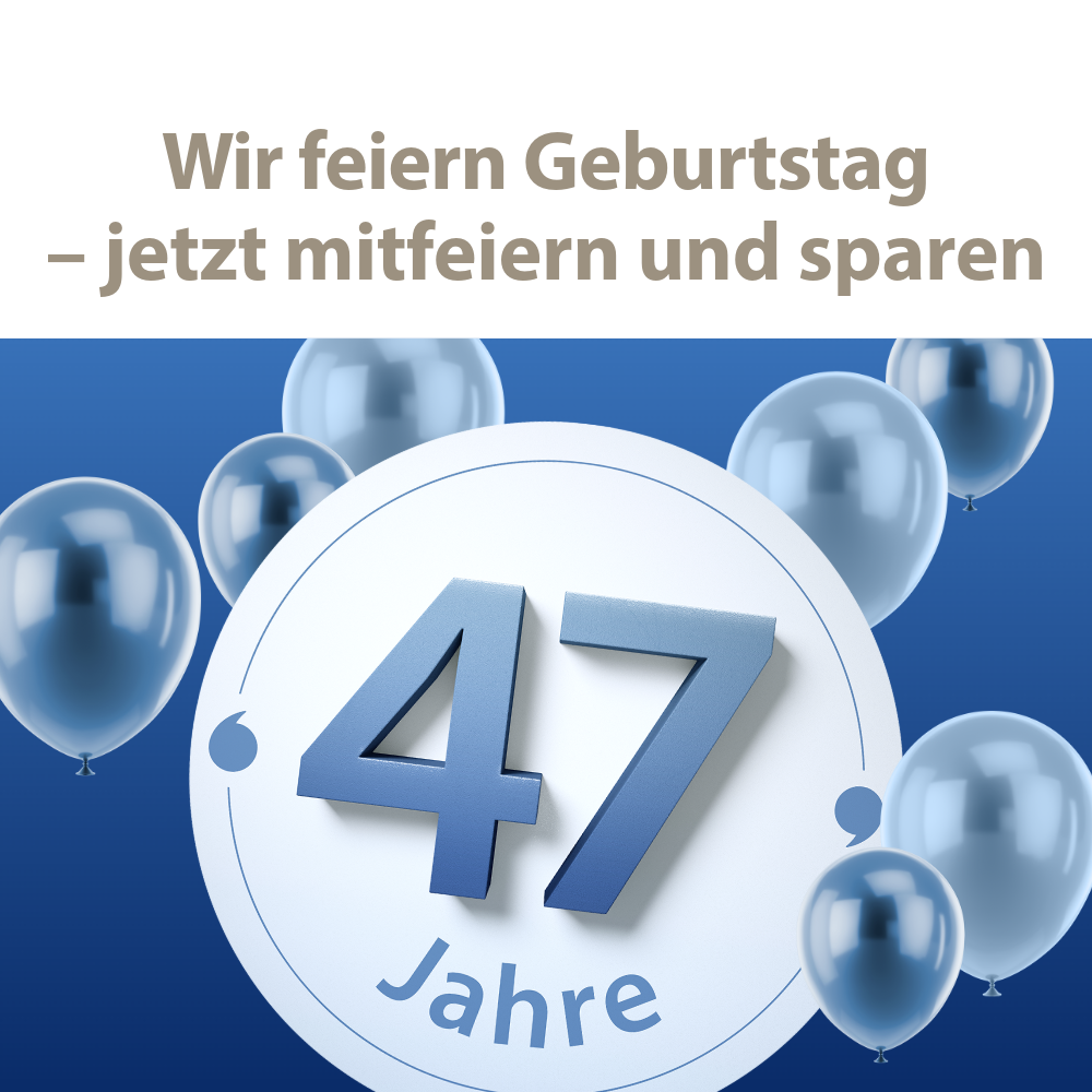 Wir feiern Geburtstag