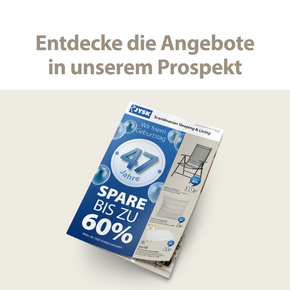 Entdecke unseren Prospekt