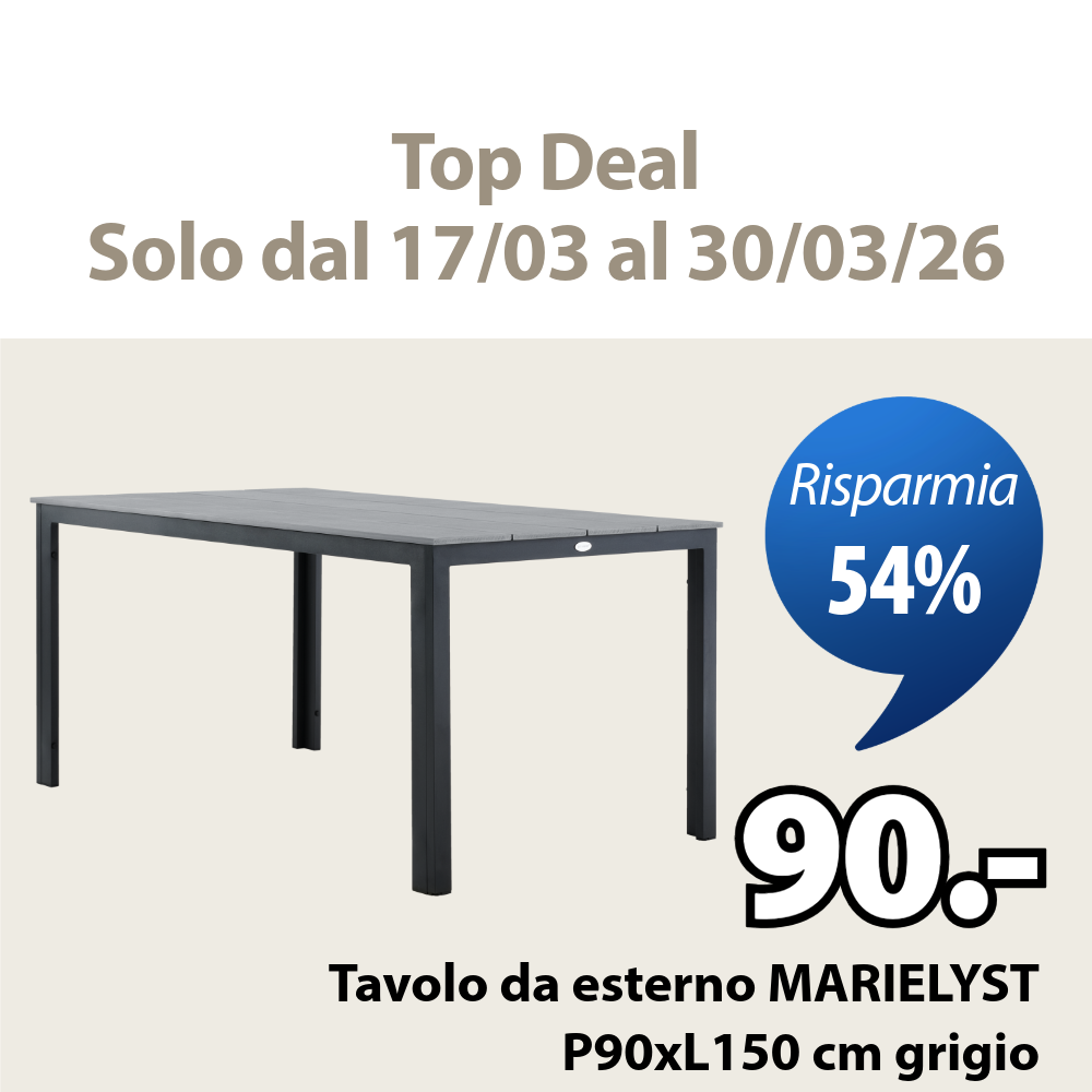 Top deal - Risparmia 54% sul tavolo MARIELYST