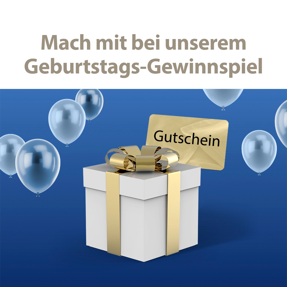 Geburtstags-Gewinnspiel