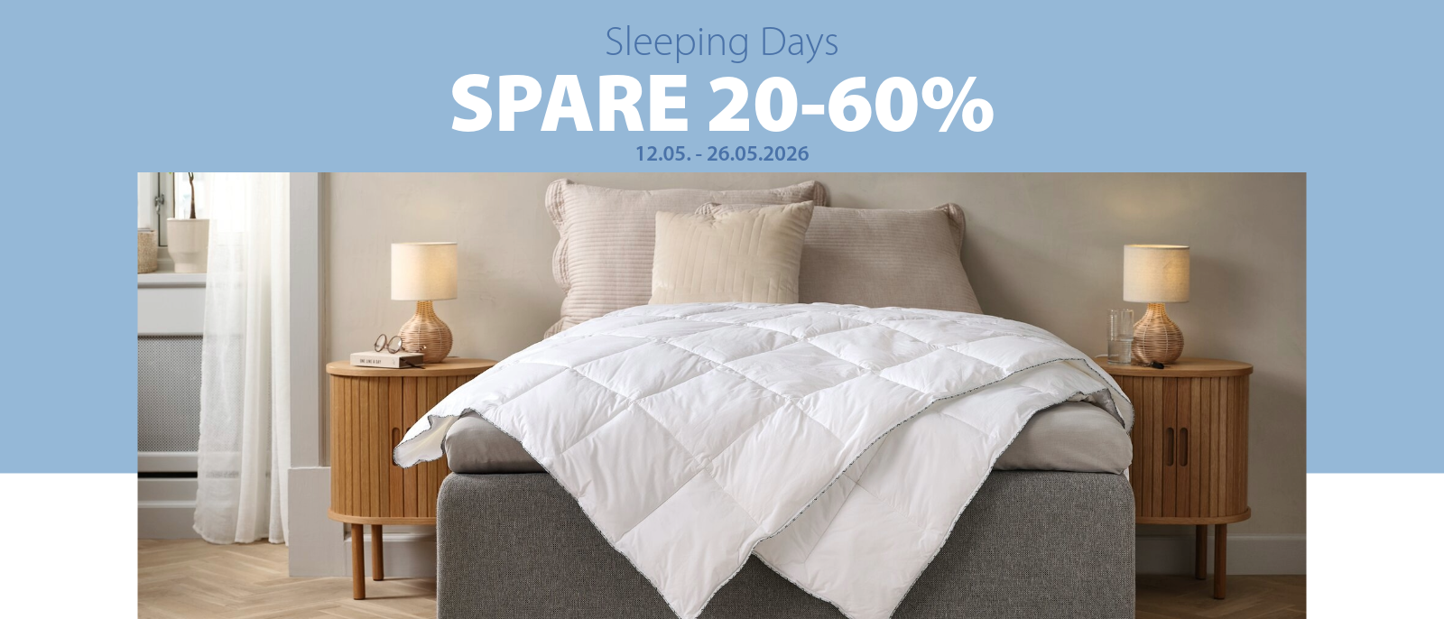 Sleeping Days Spare 20-60%