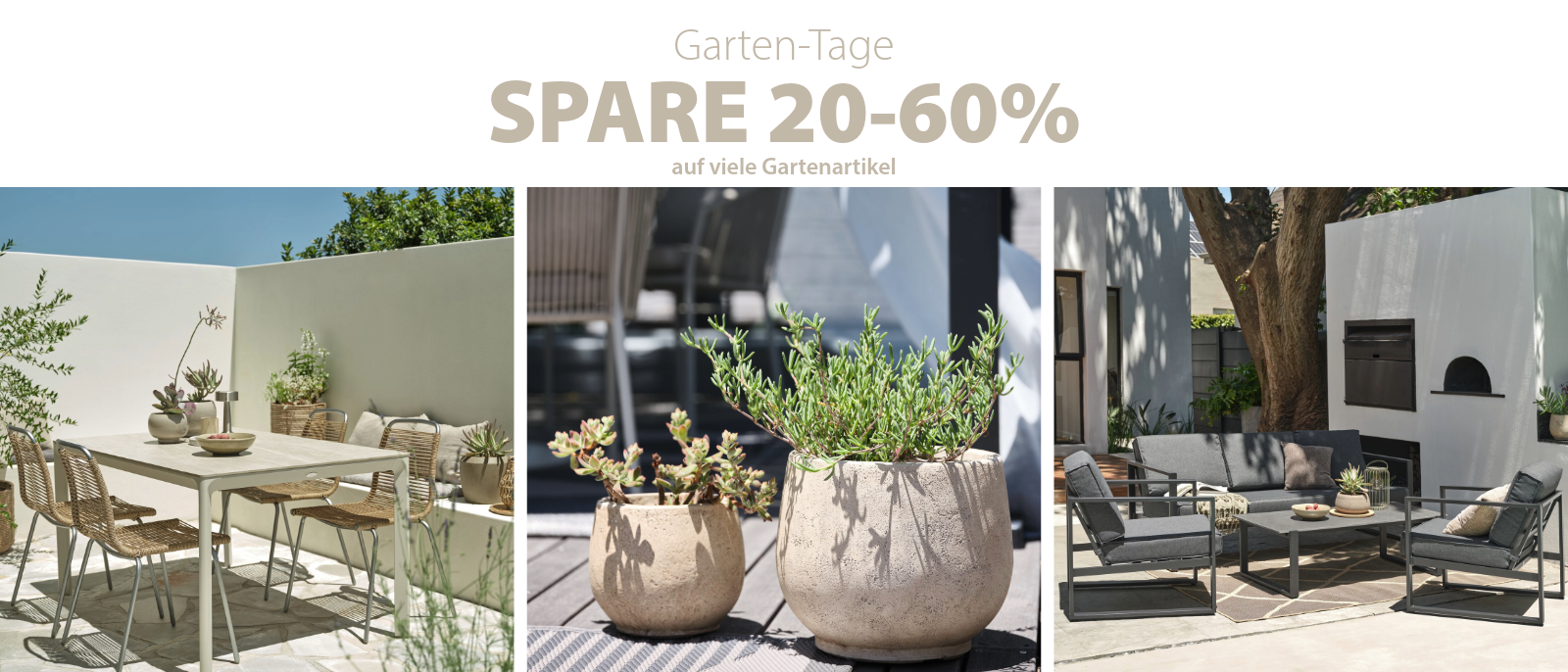 Garten-Tage: Spare 20-60% auf viele Gartenartikel