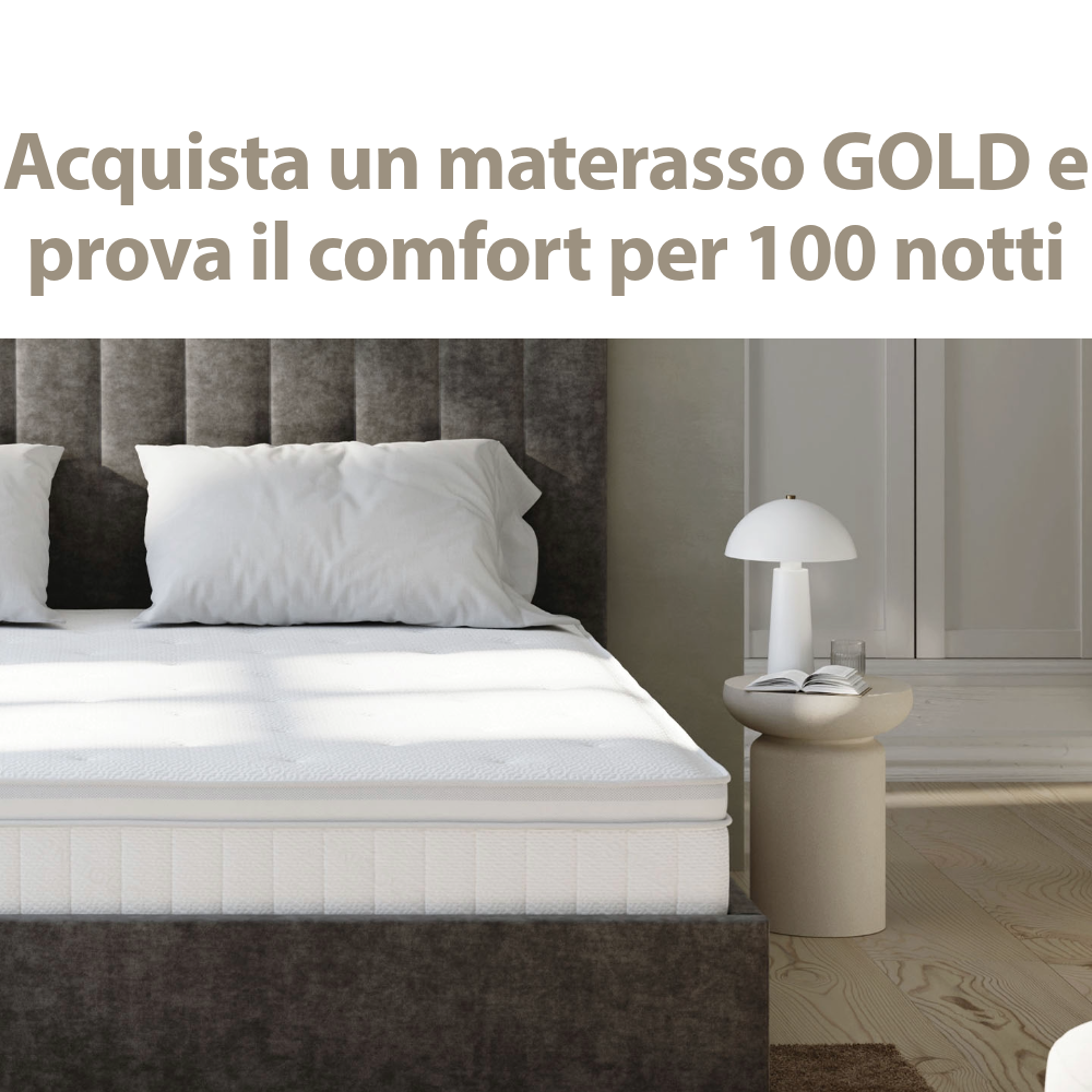 Prova il tuo materasso per 100 notti
