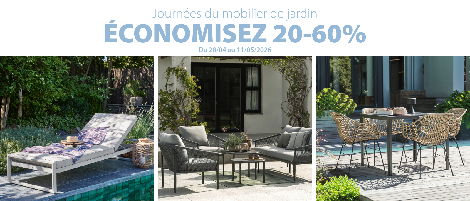 Journées du mobilier de jardin