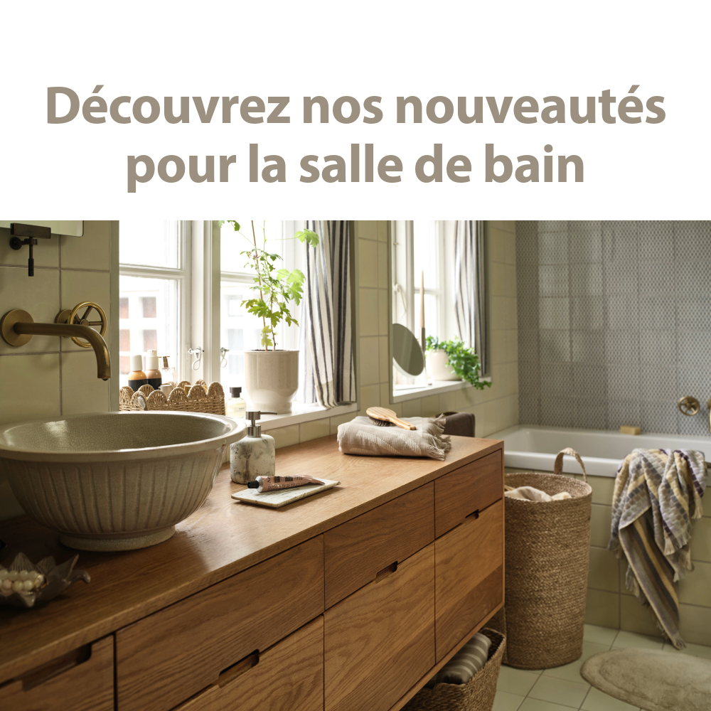 Nouveautés salle de bain