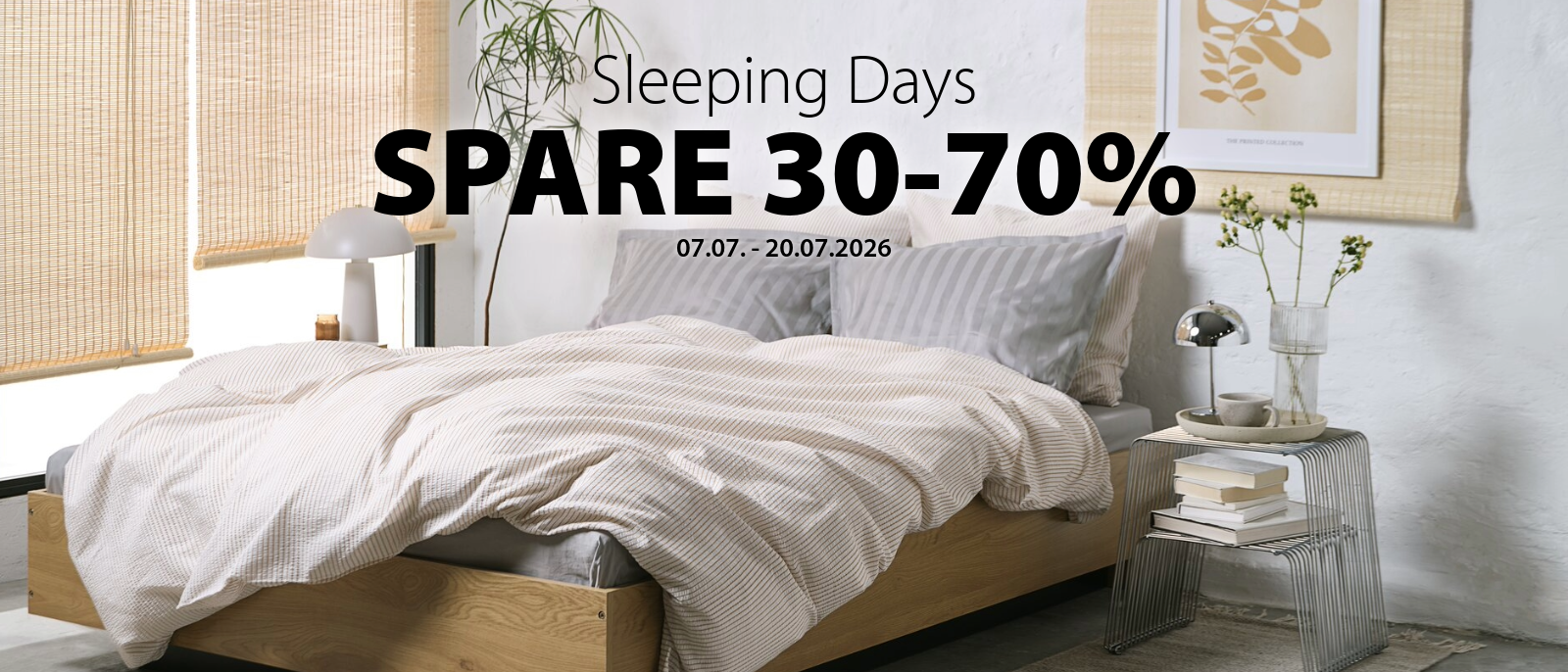 Sleeping Days Spare 30-70% Sleeping Days Spare 30-70%