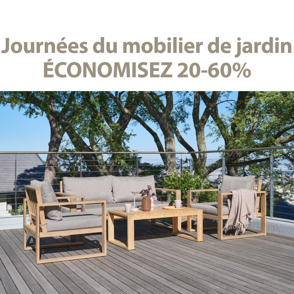Journées du mobilier de jardin