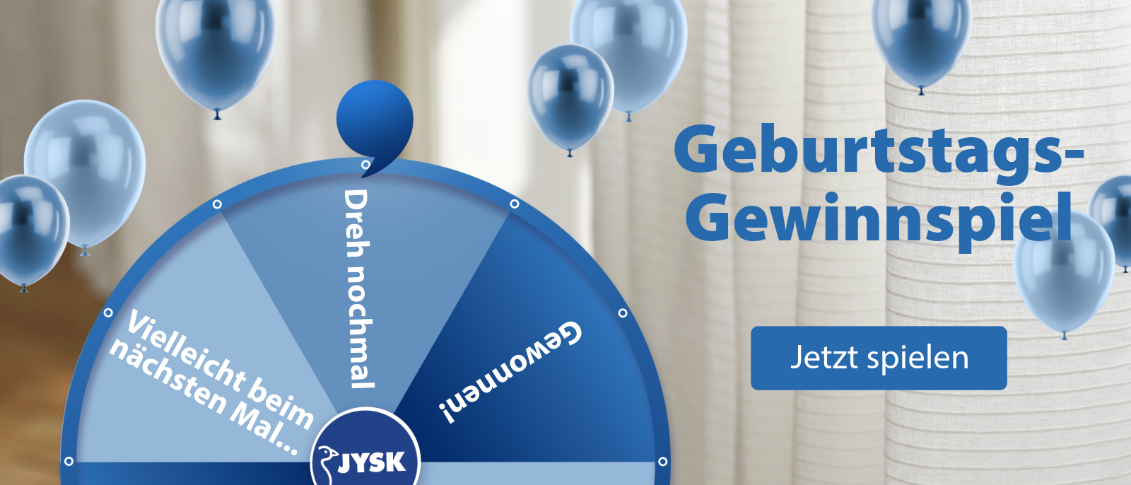JYSK Geburtstags-Gewinnspiel JYSK Geburtstags-Gewinnspiel