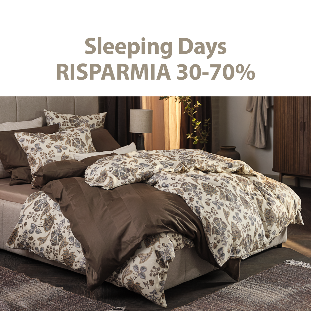 Sleeping Days - risparmia 30-70% su molti articoli