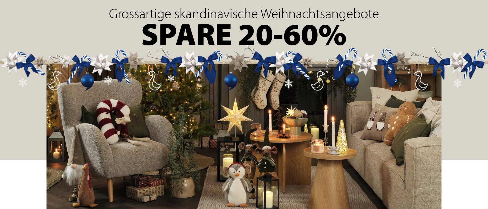 Grossartige skandinavische Weihnachtsangebote Grossartige skandinavische Weihnachtsangebote